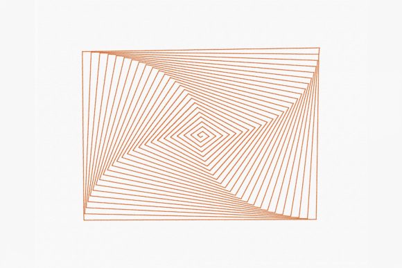 Abstract Rectangle Spiral: A Modern Holiday Embroidery Review