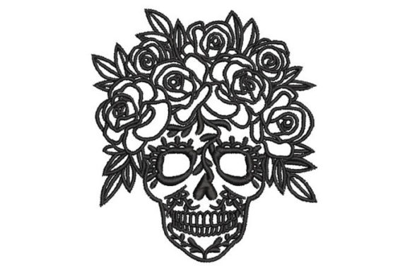 Catrina Skull: A Designer’s Review for Holiday Embroidery