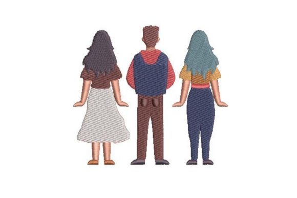 Flat Vector Characters Back View: A Craft Fair Review