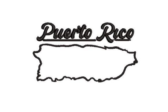 Puerto Rico Map Embroidery Design Review