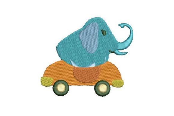 Review: Elephant Driving a Convertible for Etsy Shops