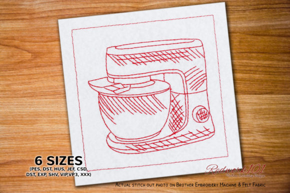 Stand Mixer Embroidery Design Review for Holiday Shops